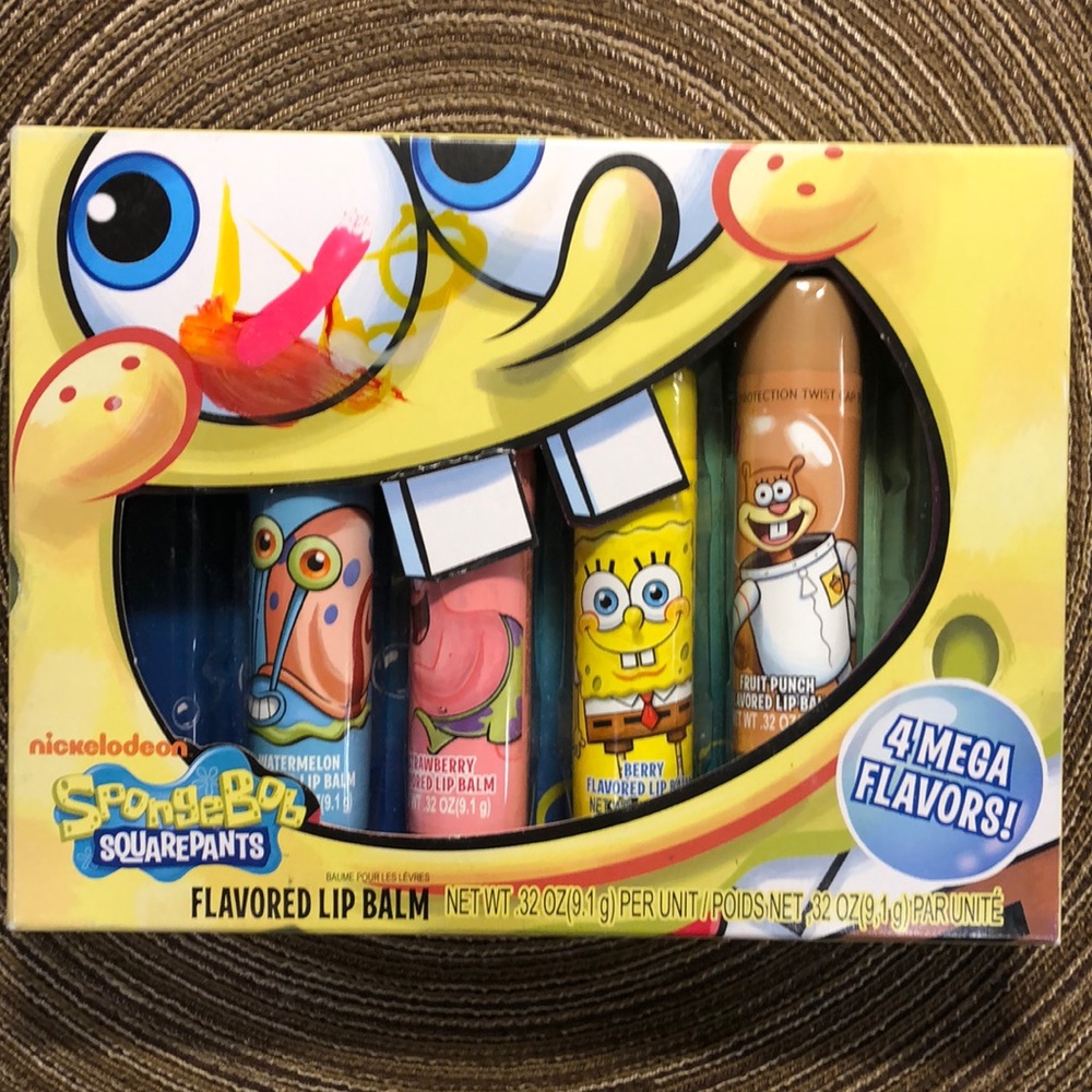 SpongeBob Mega Lip Balm Set